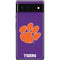 Clemson University Tiger Print Purple Google Pixel 6 Skin